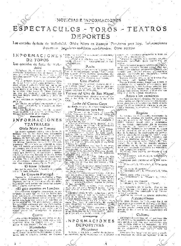 ABC MADRID 14-08-1926 página 28