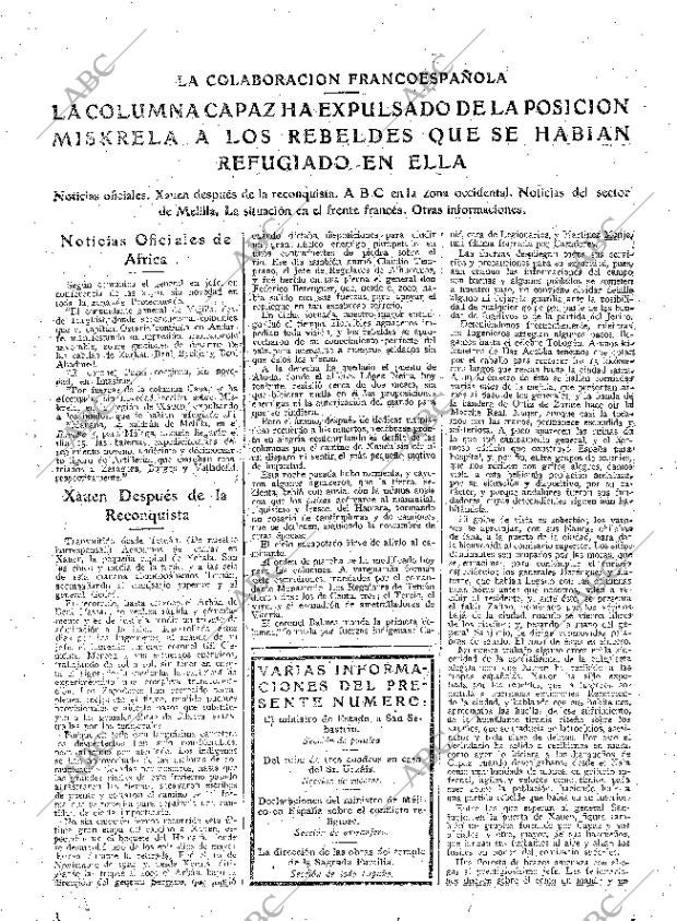 ABC MADRID 14-08-1926 página 7