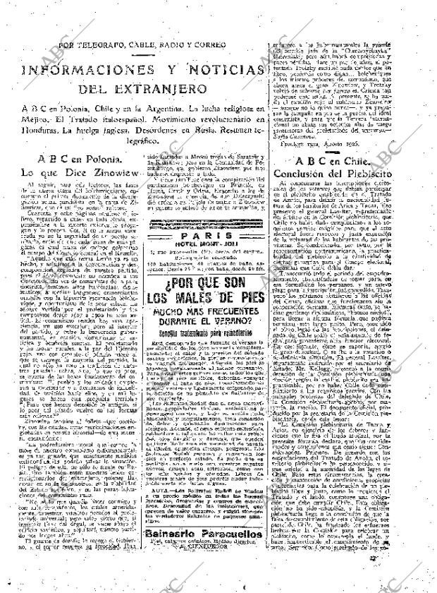 ABC MADRID 17-08-1926 página 17