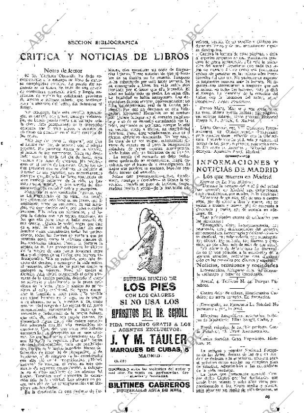 ABC MADRID 17-08-1926 página 23