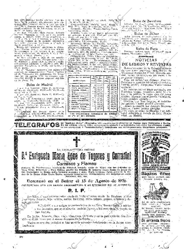 ABC MADRID 18-08-1926 página 30