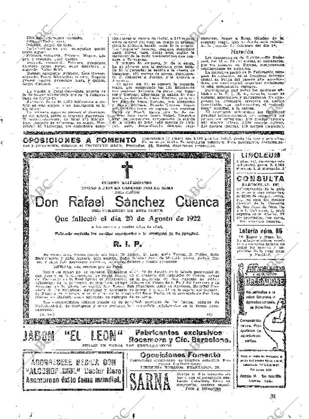 ABC MADRID 19-08-1926 página 33
