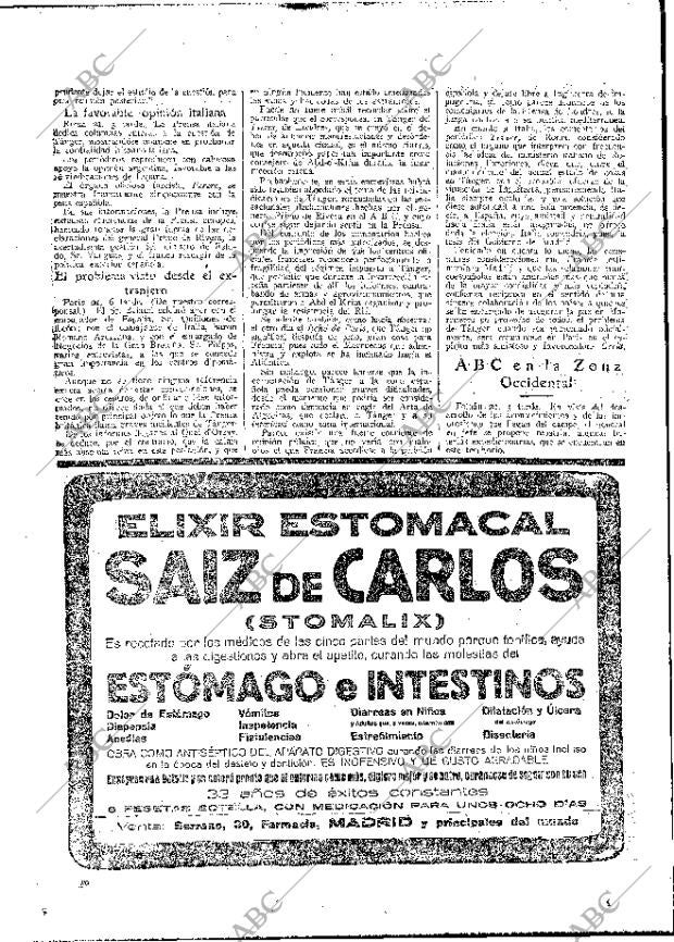 ABC MADRID 22-08-1926 página 16