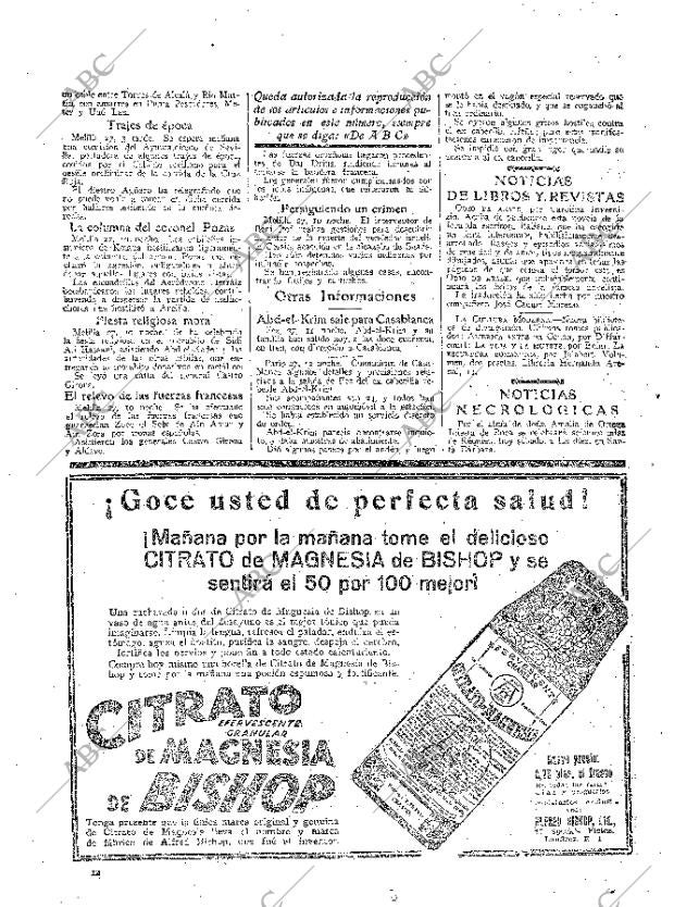 ABC MADRID 28-08-1926 página 12
