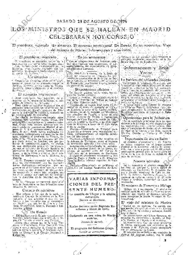 ABC MADRID 28-08-1926 página 7