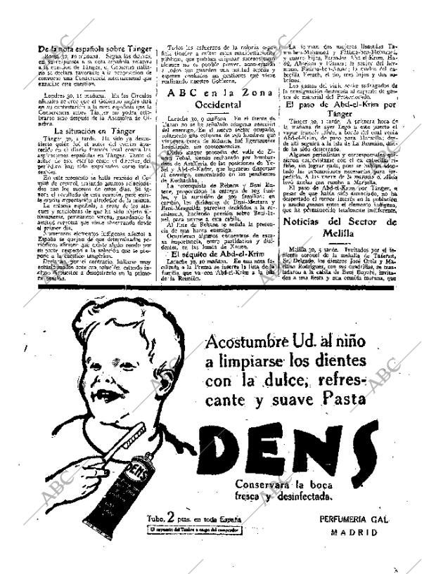 ABC MADRID 31-08-1926 página 10