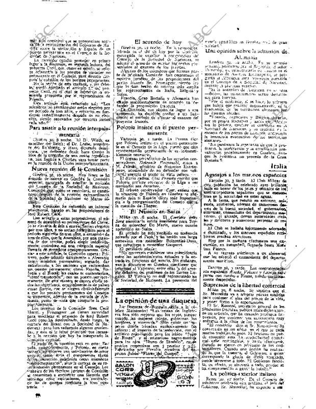 ABC MADRID 31-08-1926 página 22
