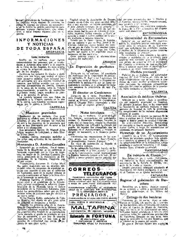 ABC MADRID 31-08-1926 página 24