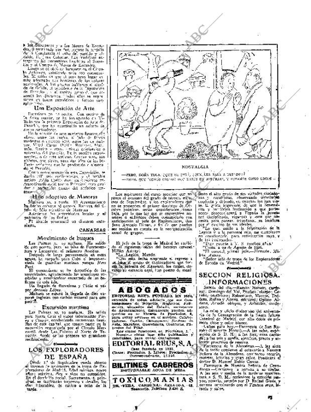 ABC MADRID 31-08-1926 página 25