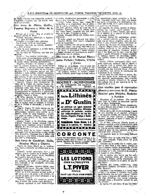 ABC MADRID 31-08-1926 página 27