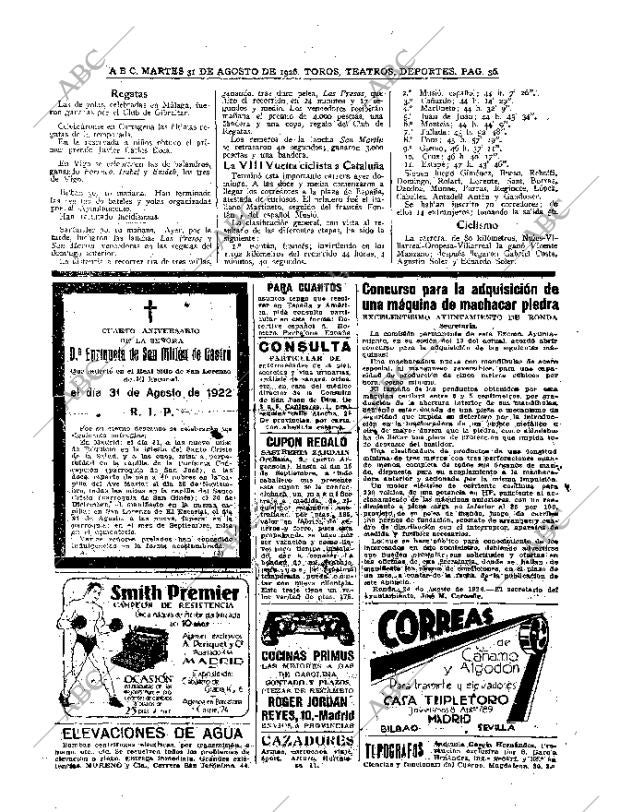 ABC MADRID 31-08-1926 página 36
