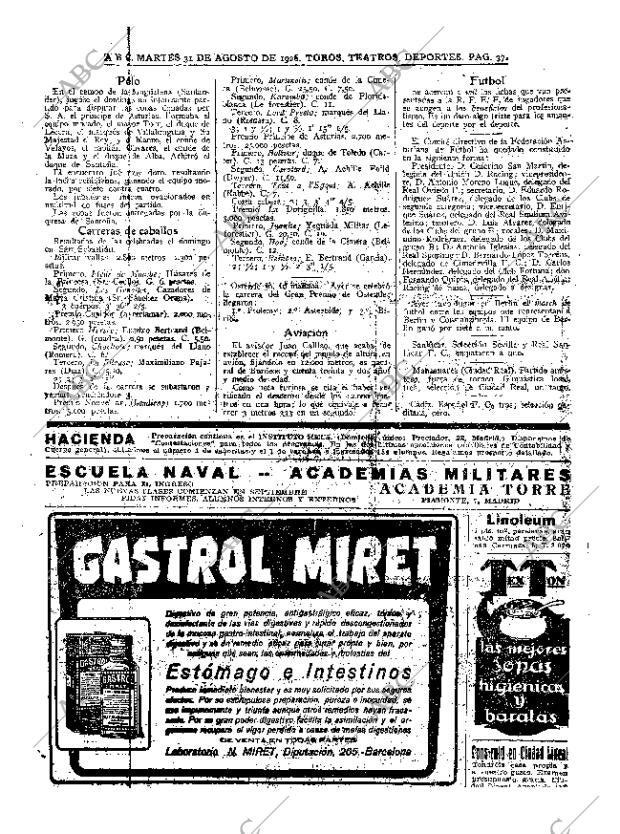 ABC MADRID 31-08-1926 página 37