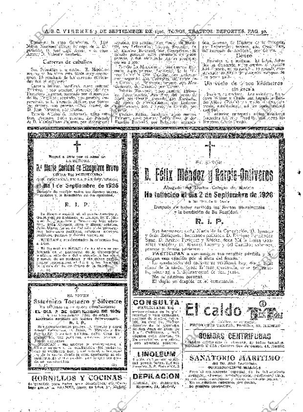ABC MADRID 03-09-1926 página 26