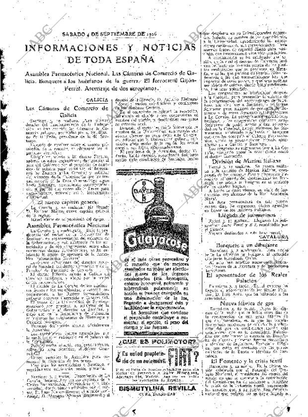 ABC MADRID 04-09-1926 página 23