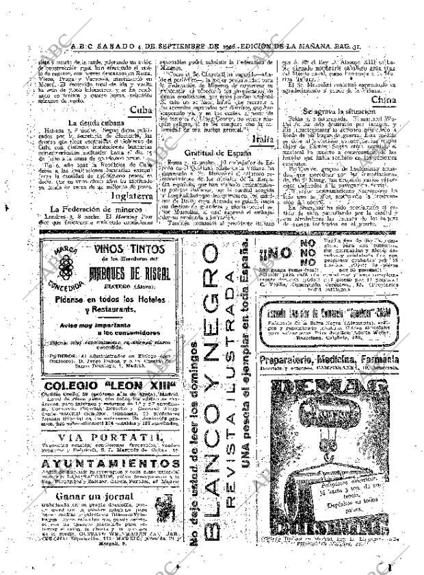 ABC MADRID 04-09-1926 página 31