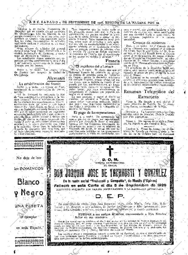 ABC MADRID 04-09-1926 página 32