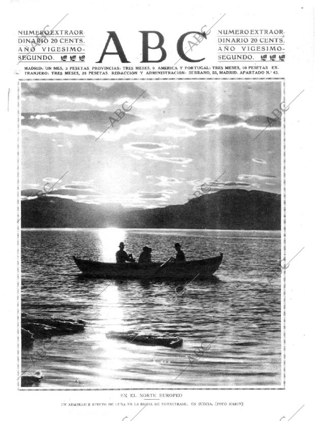 ABC MADRID 05-09-1926 página 1
