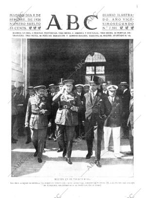 ABC MADRID 08-09-1926 página 1