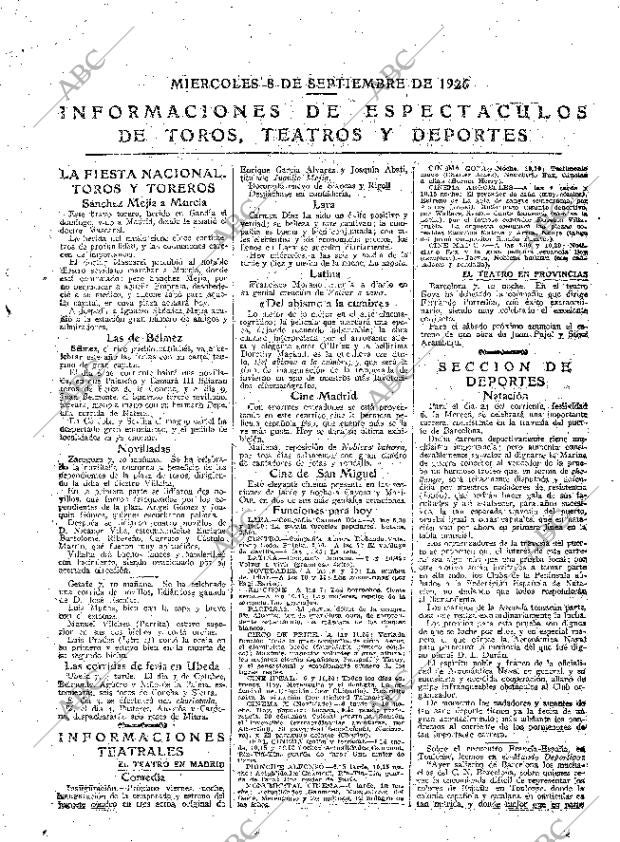 ABC MADRID 08-09-1926 página 23