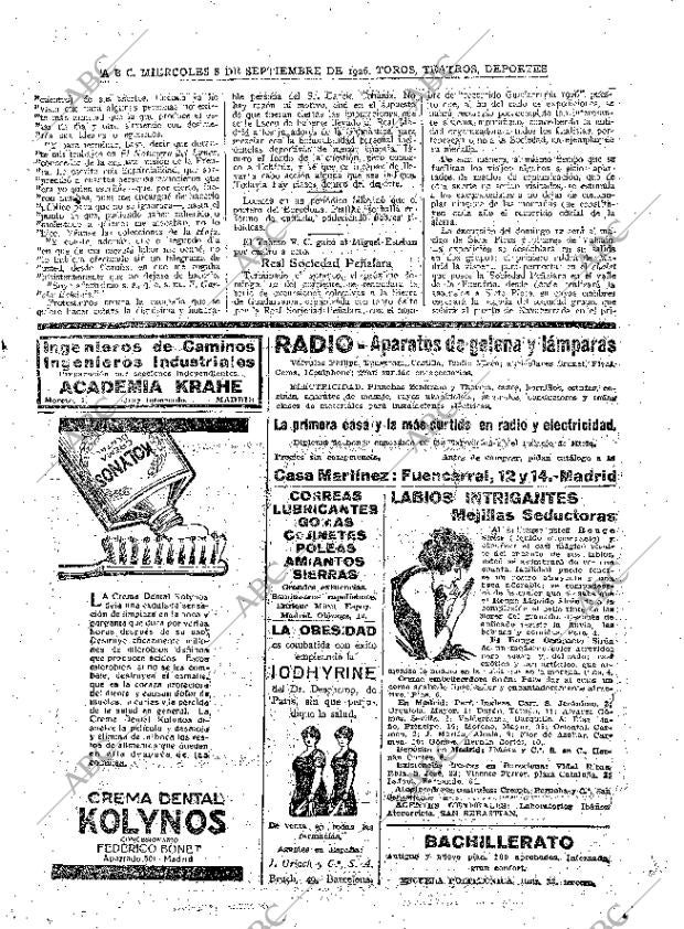 ABC MADRID 08-09-1926 página 29