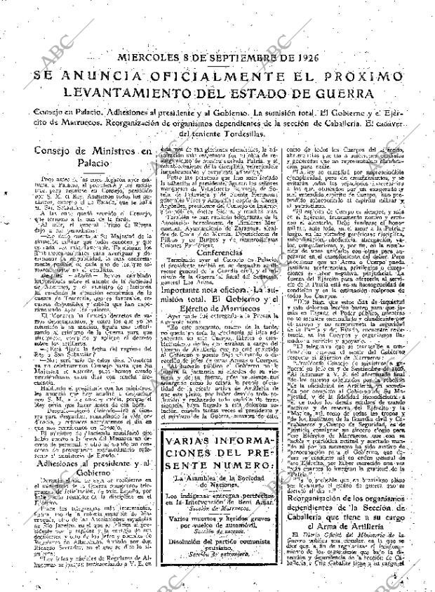 ABC MADRID 08-09-1926 página 9