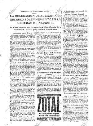 ABC MADRID 11-09-1926 página 11
