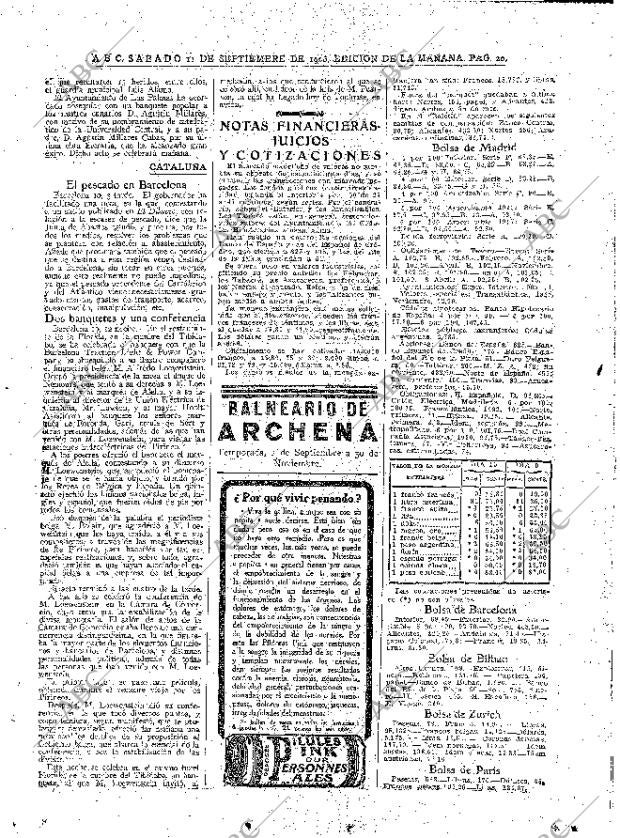 ABC MADRID 11-09-1926 página 20