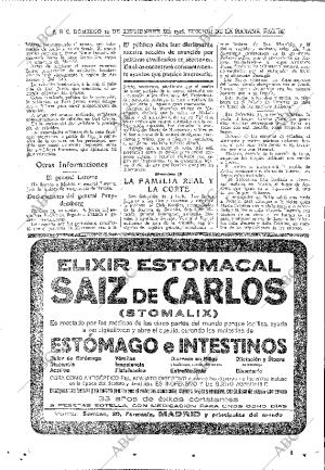 ABC MADRID 12-09-1926 página 16