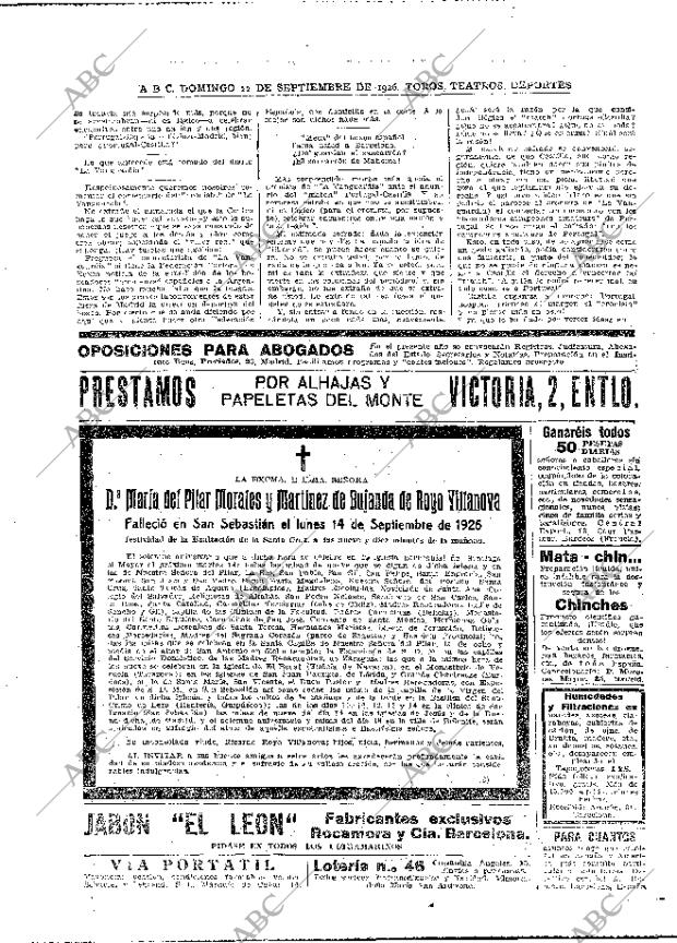 ABC MADRID 12-09-1926 página 40