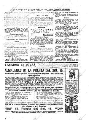 ABC MADRID 14-09-1926 página 31