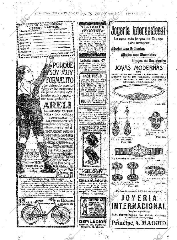 ABC MADRID 14-09-1926 página 32