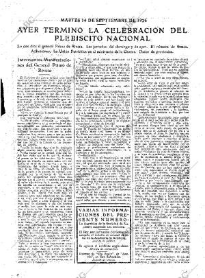 ABC MADRID 14-09-1926 página 9