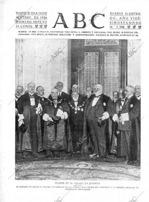 ABC MADRID 16-09-1926 página 1