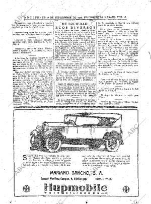 ABC MADRID 16-09-1926 página 16