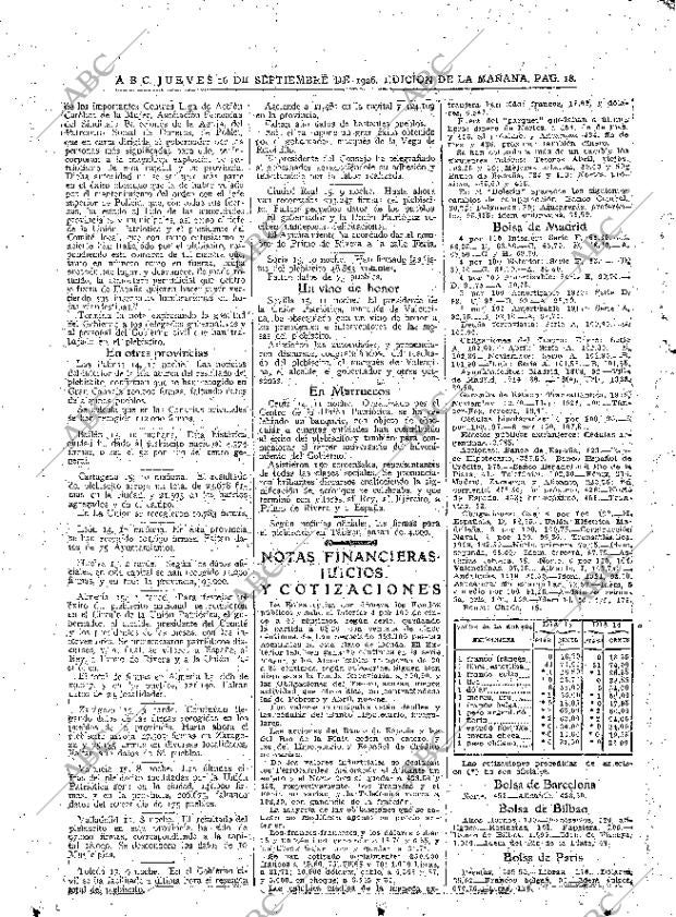 ABC MADRID 16-09-1926 página 18