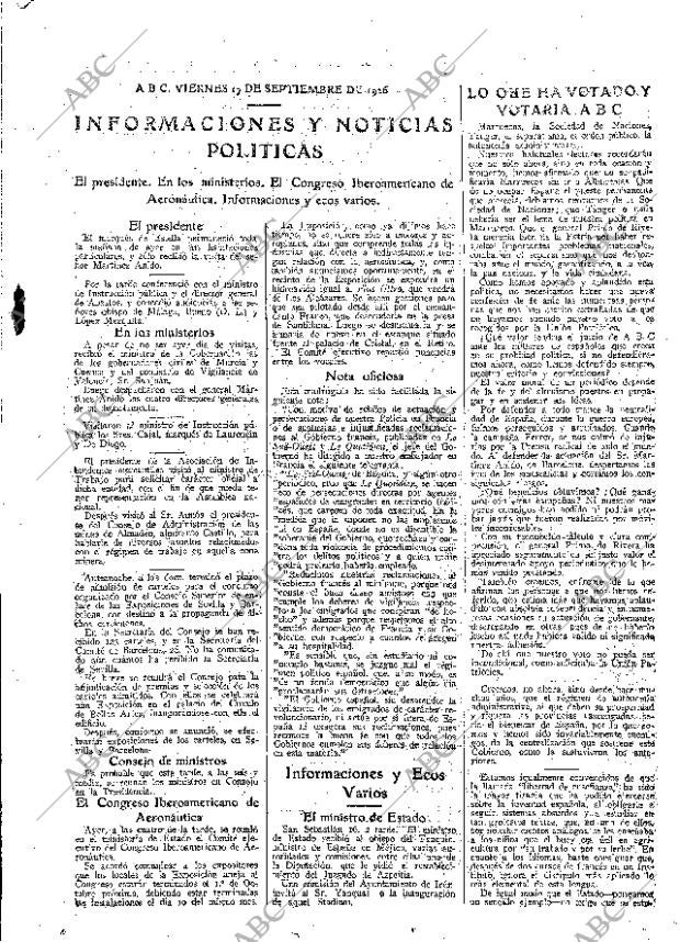 ABC MADRID 17-09-1926 página 11