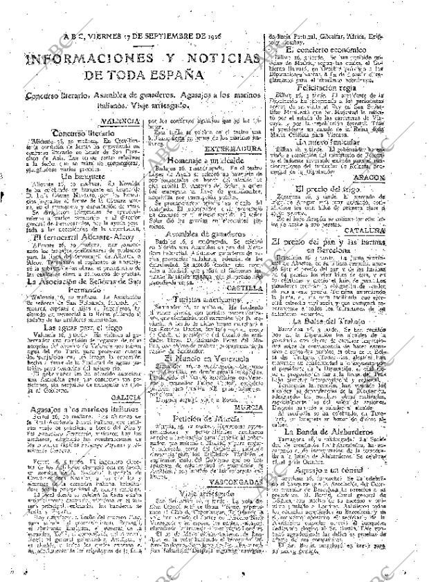 ABC MADRID 17-09-1926 página 17