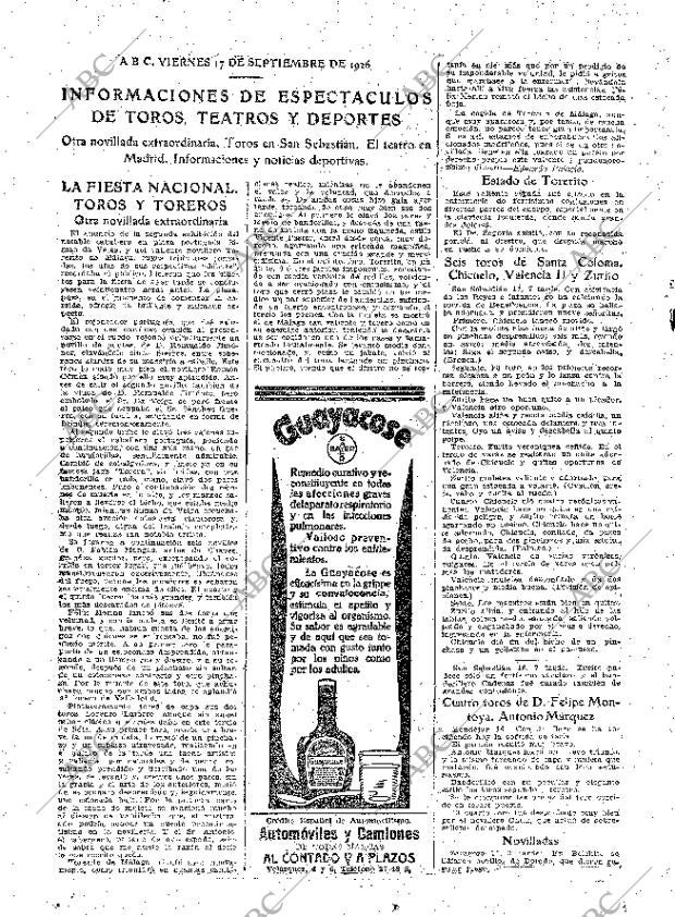 ABC MADRID 17-09-1926 página 22