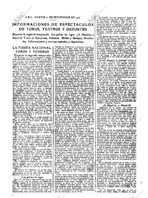 ABC MADRID 21-09-1926 página 33