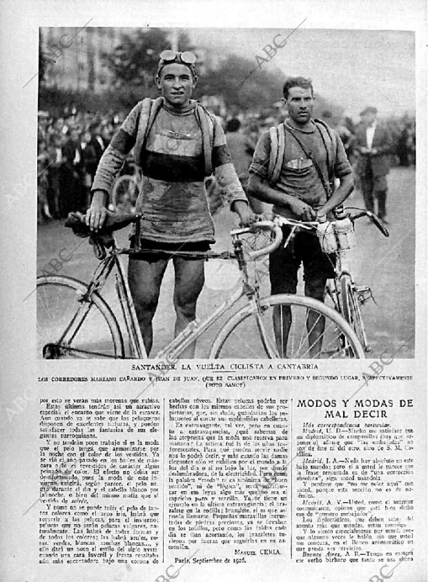 ABC MADRID 22-09-1926 página 12