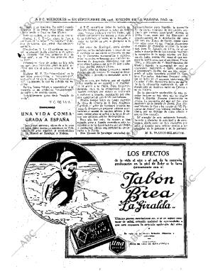 ABC MADRID 22-09-1926 página 14