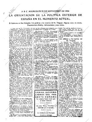 ABC MADRID 22-09-1926 página 15