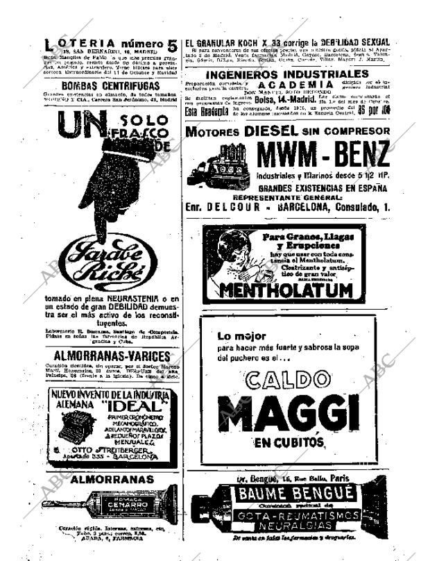 ABC MADRID 22-09-1926 página 2