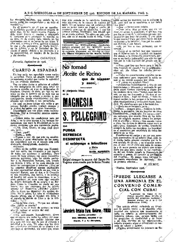 ABC MADRID 22-09-1926 página 7
