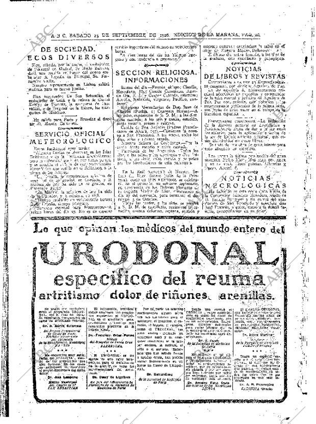 ABC MADRID 25-09-1926 página 26