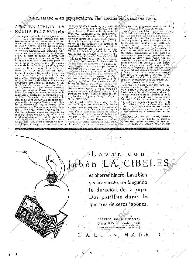 ABC MADRID 25-09-1926 página 6