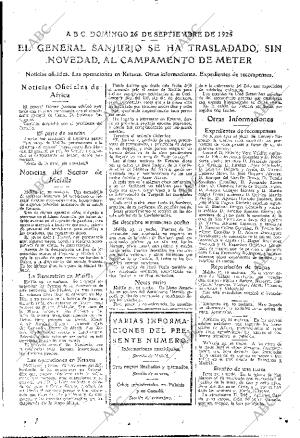 ABC MADRID 26-09-1926 página 15
