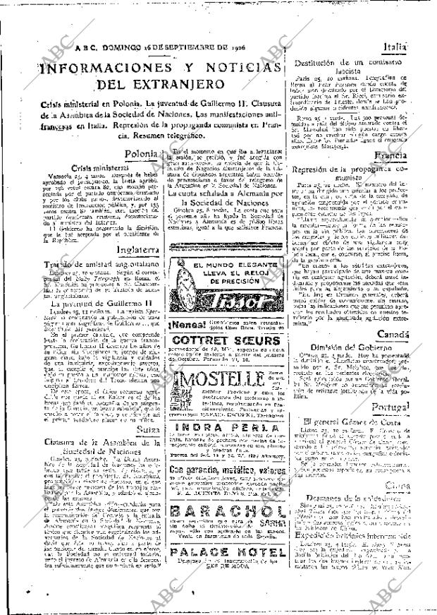 ABC MADRID 26-09-1926 página 26