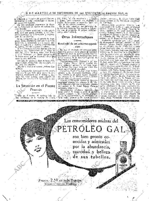 ABC MADRID 28-09-1926 página 16