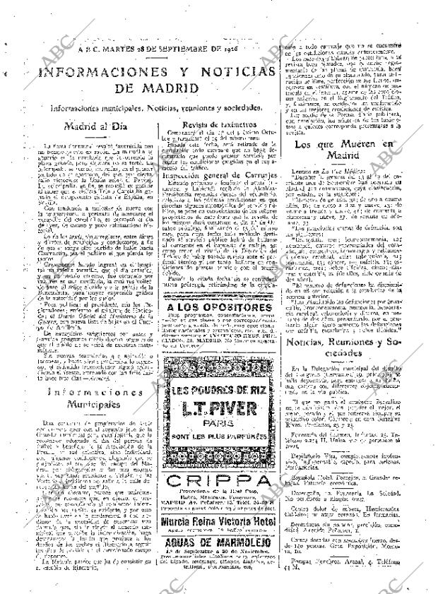 ABC MADRID 28-09-1926 página 21